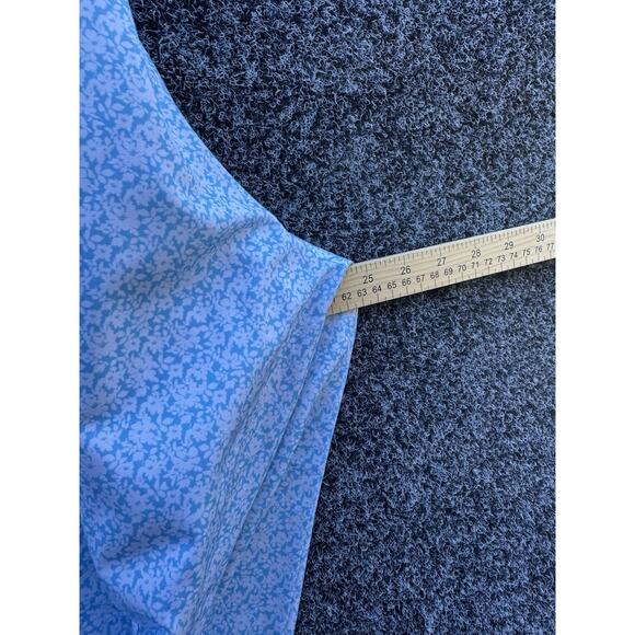 J Ferrar Mens XL PolyCotton Slim Stretch Floral Long Sleeve Button Up Shirt - Picture 5 of 7